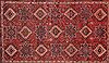 Gharajeh Red Hand Knotted 86 X 130 Area Rug 400-16766 Thumb 16