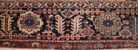 Heriz Purple Hand Knotted 810 X 112 Area Rug 400-16767 Image 5