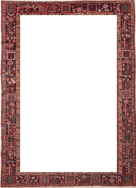 Gharajeh Red Hand Knotted 91 X 127 Area Rug 400-16769 Image 1