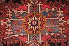 Heriz Brown Hand Knotted 95 X 114 Area Rug 400-16771 Thumb 11