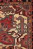 Heriz Brown Hand Knotted 95 X 114 Area Rug 400-16771 Thumb 7