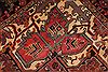 Heriz Brown Hand Knotted 95 X 114 Area Rug 400-16771 Thumb 8