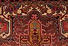 Heriz Brown Hand Knotted 95 X 114 Area Rug 400-16771 Thumb 9