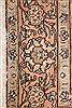 Tabriz Beige Hand Knotted 94 X 124 Area Rug 400-16773 Thumb 14