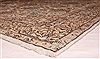 Tabriz Beige Hand Knotted 94 X 124  Area Rug 400-16773 Thumb 18