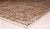 Tabriz Beige Hand Knotted 94 X 124 Area Rug 400-16773 Thumb 18