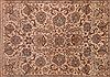 Tabriz Beige Hand Knotted 94 X 124 Area Rug 400-16773 Thumb 21