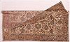 Tabriz Beige Hand Knotted 94 X 124  Area Rug 400-16773 Thumb 5