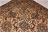 Tabriz Beige Hand Knotted 94 X 124  Area Rug 400-16773 Thumb 10