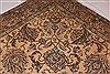 Tabriz Beige Hand Knotted 94 X 124 Area Rug 400-16773 Thumb 10