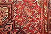Heriz Red Hand Knotted 97 X 117  Area Rug 400-16774 Thumb 17
