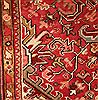 Heriz Red Hand Knotted 97 X 117  Area Rug 400-16774 Thumb 19