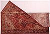 Heriz Red Hand Knotted 97 X 117  Area Rug 400-16774 Thumb 5