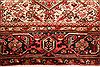 Heriz Red Hand Knotted 97 X 117  Area Rug 400-16774 Thumb 6