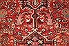 Heriz Red Hand Knotted 97 X 117  Area Rug 400-16774 Thumb 8
