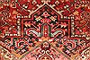 Heriz Red Hand Knotted 97 X 117  Area Rug 400-16774 Thumb 9