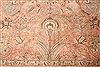 Tabriz Purple Hand Knotted 88 X 110 Area Rug 400-16775 Thumb 3