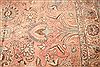 Tabriz Purple Hand Knotted 88 X 110 Area Rug 400-16775 Thumb 4