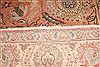 Tabriz Purple Hand Knotted 88 X 110  Area Rug 400-16775 Thumb 5