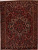 Bakhtiar Red Hand Knotted 811 X 119  Area Rug 400-16776 Thumb 0