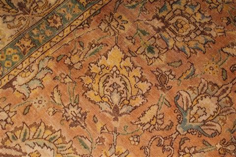 Tabriz Purple Hand Knotted 97 X 1210 Area Rug 400-16777 Image 13