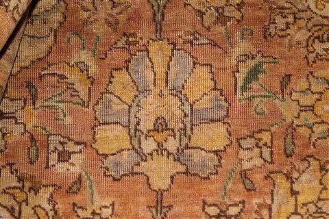 Tabriz Purple Hand Knotted 97 X 1210 Area Rug 400-16777 Image 24
