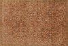 Tabriz Purple Hand Knotted 97 X 1210 Area Rug 400-16777 Thumb 5