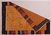 Gabbeh Yellow Hand Knotted 68 X 97 Area Rug 400-16778 Thumb 8