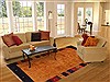 Gabbeh Yellow Hand Knotted 68 X 97 Area Rug 400-16778 Thumb 2