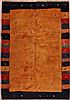 Gabbeh Yellow Hand Knotted 68 X 97  Area Rug 400-16778 Thumb 0