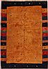 Gabbeh Yellow Hand Knotted 68 X 97 Area Rug 400-16778 Thumb 0