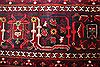 Joshaghan Red Hand Knotted 99 X 117  Area Rug 400-16779 Thumb 10