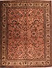 Tabriz Purple Hand Knotted 96 X 120  Area Rug 400-16780 Thumb 0