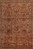 Tabriz Purple Hand Knotted 95 X 131  Area Rug 400-16782 Thumb 18