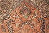 Tabriz Orange Hand Knotted 91 X 120 Area Rug 400-16784 Thumb 16