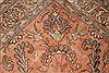 Tabriz Orange Hand Knotted 91 X 120  Area Rug 400-16784 Thumb 16