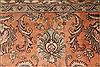 Tabriz Orange Hand Knotted 91 X 120 Area Rug 400-16784 Thumb 20