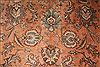 Tabriz Orange Hand Knotted 91 X 120  Area Rug 400-16784 Thumb 21