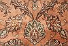 Tabriz Orange Hand Knotted 91 X 120 Area Rug 400-16784 Thumb 24