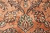 Tabriz Orange Hand Knotted 91 X 120  Area Rug 400-16784 Thumb 24