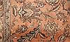 Tabriz Orange Hand Knotted 91 X 120  Area Rug 400-16784 Thumb 25