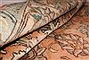 Tabriz Orange Hand Knotted 91 X 120 Area Rug 400-16784 Thumb 28