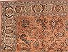 Tabriz Orange Hand Knotted 91 X 120 Area Rug 400-16784 Thumb 7