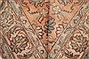 Tabriz Orange Hand Knotted 91 X 120 Area Rug 400-16784 Thumb 12