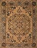 Tabriz Purple Hand Knotted 101 X 132 Area Rug 400-16786 Thumb 5