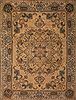 Tabriz Purple Hand Knotted 101 X 132  Area Rug 400-16786 Thumb 5