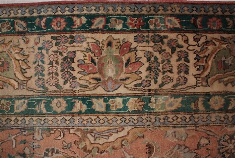 Tabriz Purple Hand Knotted 98 X 1511 Area Rug 400-16788 Image 16