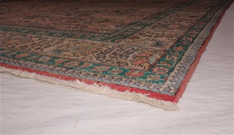 Tabriz Purple Hand Knotted 98 X 1511 Area Rug 400-16788 Image 17