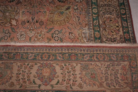 Tabriz Purple Hand Knotted 98 X 1511 Area Rug 400-16788 Image 18