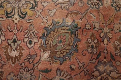 Tabriz Purple Hand Knotted 98 X 1511 Area Rug 400-16788 Image 8